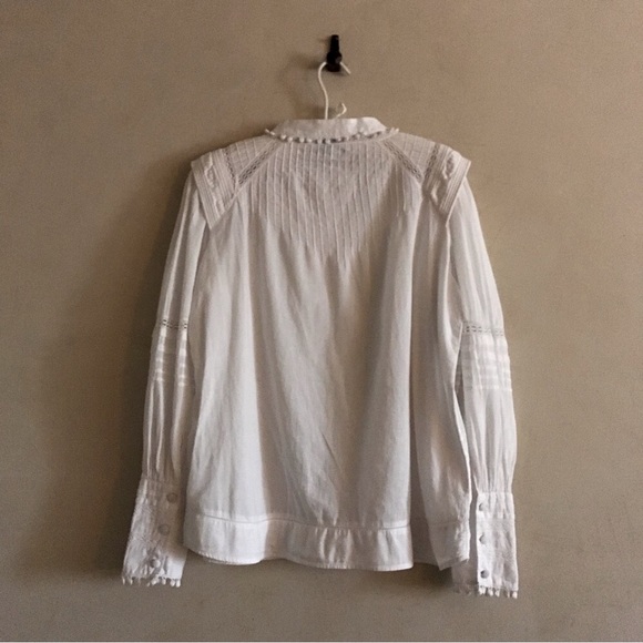 Sea New York White Cotton Blouse - Picture 5 of 7